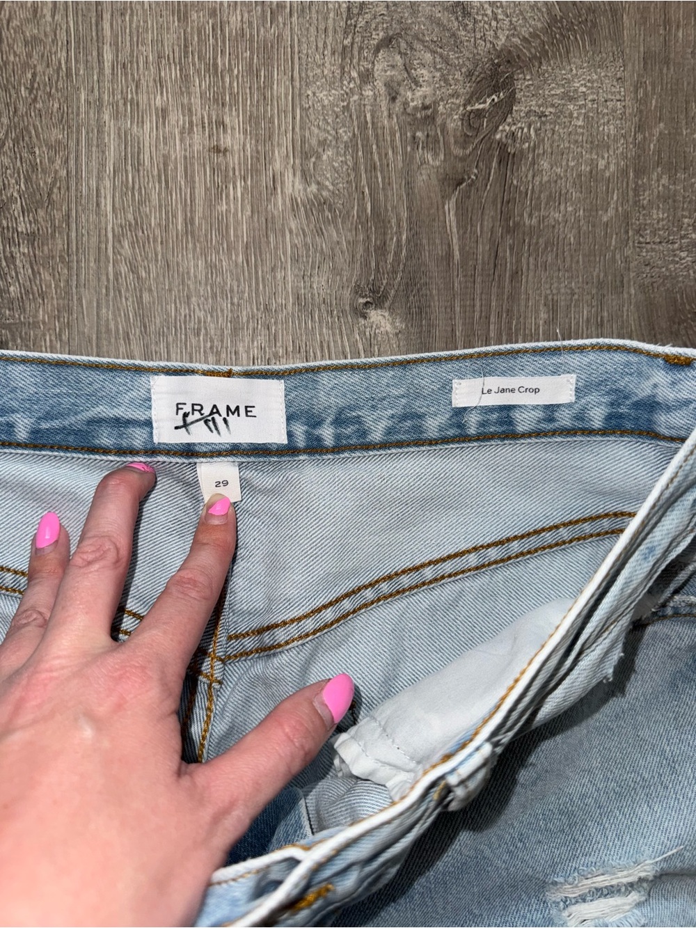 Frame Denim Le Jane crop jeans - Picture 5 of 7